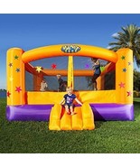 Inflatable Bounce House Bouncer Blower Kids Backyard  Party Play Time Large New - $654.94