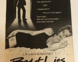 Bed Of Lies Tv Guide Print Ad Susan Dey TPA18 - £4.66 GBP
