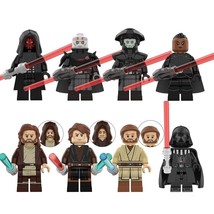 8pcs Star Wars Boba Fett&#39;s Throne Room Obi-Wan Kenobi Inquisitor Minifig... - $393.49 MXN