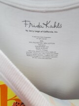 Frida Kahlo Shirt Womens 2XL White Graphic Art Portrait Roses Jerry Leigh  image 3