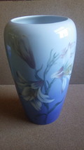 Large Vintage Royal Copenhagen Denmark Porcelain Lily Vase #1438/749 - £99.90 GBP