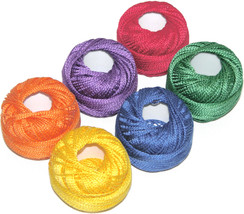 Presencia Pearl Cotton Size 12 Thread Sampler Pack Crayon - £20.80 GBP