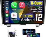 Android Car Radio Stereo For Honda Crv 2007 2008 2009 2010 2011 With Wir... - $246.99