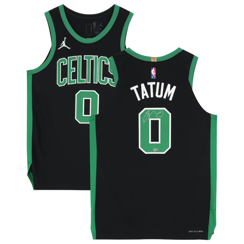 Primary image for Jayson Tatum Autographed Celtics 75th Anniversary Authentic Nike Jersey Fanatics