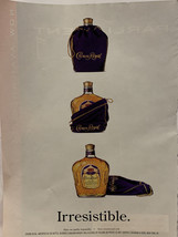 Magazine Print Ad Crown Royal Whiskey Irresistible - £3.28 GBP