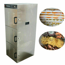  30-LayerStainless Steel Fruit&amp;Vegetable Drying Machine Food Dehydrator 110V  - £825.42 GBP