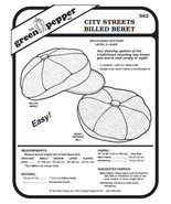 City Streets Billed Beret Hat #562 Sewing Pattern (Pattern Only) gp562 - $168.71 MXN