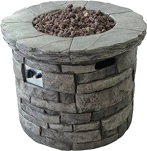 Christopher Knight Home Angeles Outdoor Circular Fire Pit - 40,000 BTU, ... - $859.99