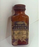 Old Columbia CASCARA SAGRADA Medicine Bottle  - £9.93 GBP