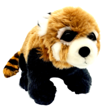 Bear2Go Custom Plush Red Panda Stuffed Animal 14&quot; + Realistic Striped Tail - £18.59 GBP