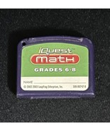 LeapFrog iQuest Math Grades 6-8 Cartridge Learning UNTESTED - $55.16 MXN