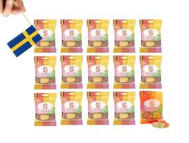 15 Bags of S-Märke Supersurt (super sour) 80g (2.82 Oz), swedish candy - $38.43