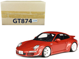 2021 Porsche 911 RWB Aka Phila Red 1 18 Model Car GT Spirit - $2,451.54 MXN