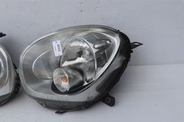 11-16 Mini Cooper R60 Countryman Halogen Headlight Lamps L&R Matching Set image 6