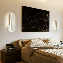Bedside Bedroom Wall Lamp Indoor Rotatable Acrylic Led Wall Lamp - £40.25 GBP