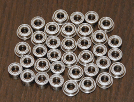 (36pcs) Tamiya 1:16 King Tiger Tank Metal Sealed Ball Bearing Set - £23.89 GBP