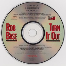 Rob Base - Turn It Out U.S. Promo CD-SINGLE 1989 3 Tracks Rare Htf Collectible - $39.99