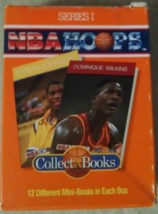 NBA Hoops Collect a Books 12 Different Mini Books in a Box Series 1 Box 3 1990   - £3.16 GBP