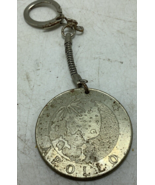 RARE VTG SOUVENIR OF KENNEDY SPACE CENTER OF FLORIDA APOLLO XV KEY CHAIN - $126.69 MXN