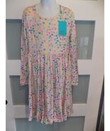 Posh Peanut Estelle LS Mulit Color Polka Dot Print Twirl Dress Size 10 G... - $100.00