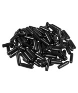 uxcell 100pcs Rubber End Caps 2mm ID Vinyl Round Tube Bolt Cap Cover Scr... - £9.75 GBP