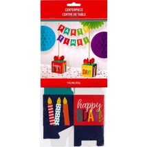 Amscan Party Impressions Banner, Happy Birthday Table Centerpiece - £6.86 GBP