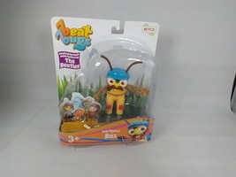 Netflix Beat Bugs Fab action Figure Baz posable toy  New in Box - £7.75 GBP
