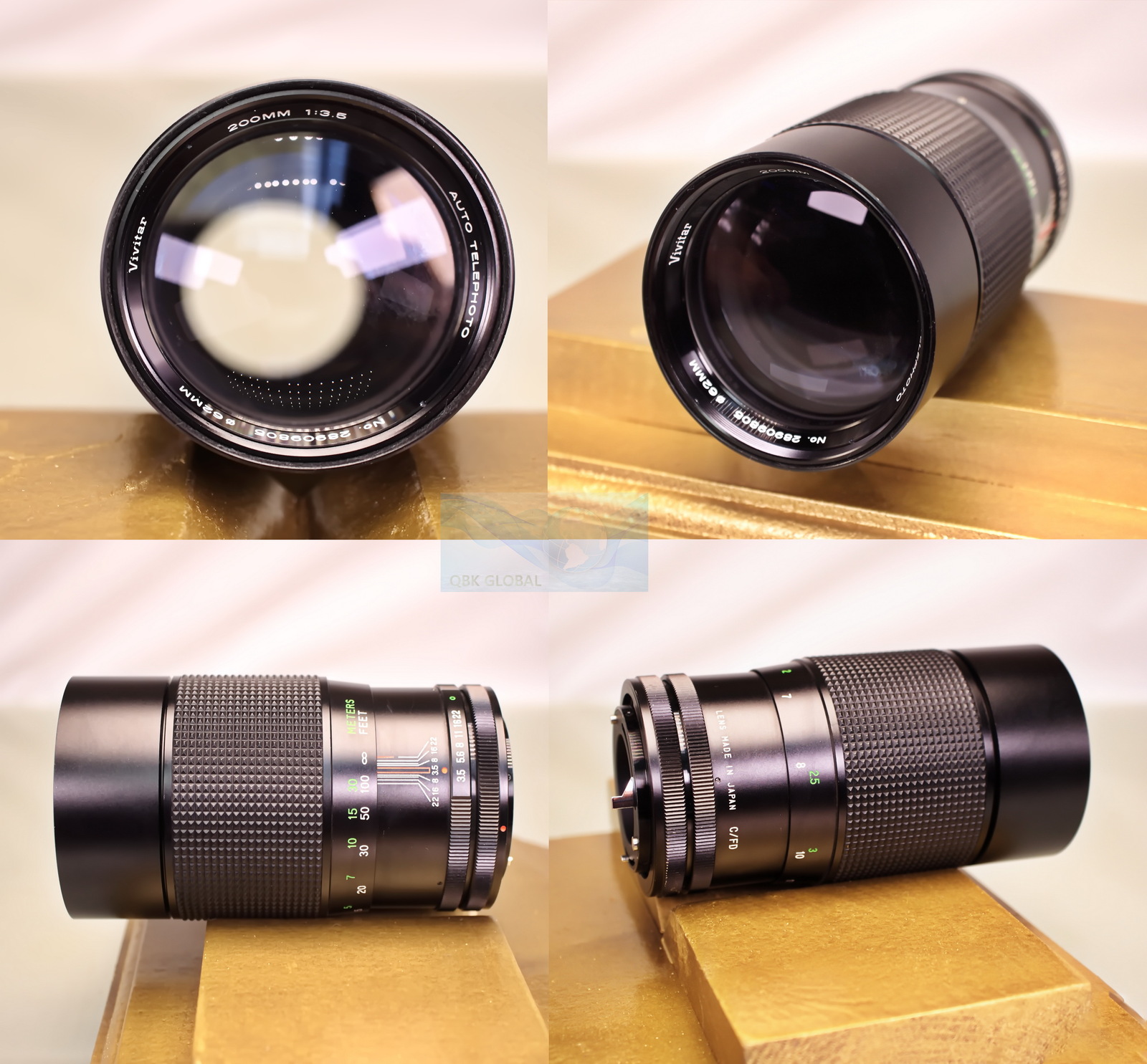 Primary image for VIVITAR 200MM AUTO TELE LENS 62MM FOR CANON FD MOUNT 