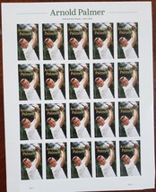 Arnold Palmer (1929-2016)  (USPS) 20 Forever Stamps  - $19.95