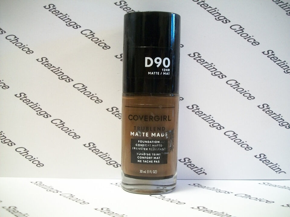 Covergirl TruBlend Matte Made Foundation #D90 Espresso - $6.92