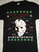 Friday The 13th Movie Jason Voorhees Have AKiller Holiday Christmas Xmas T-Shirt - £3.21 GBP