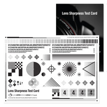 Camera Lens Sharpness Test Card - A4 size (210mm x 297mm) - £19.34 GBP