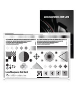 Camera Lens Sharpness Test Card - A4 size (210mm x 297mm) - £19.02 GBP