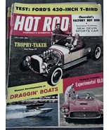 Vintage HOT ROD Magazine July 1959 Devin Sports Car El Camino Speed Boats - $7.49