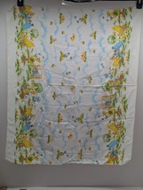 Vintage 70’s Big Bird Sesame Street Receiving Blanket 28”x32” Toddle Time - $9.89