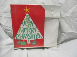 Christmas Holiday Cards A Very merry Christmas Tree 18 Count - $14.85