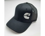 Cummins Curved Bill Embroidered Baseball Cap Hat Black Trucker Mesh - £15.52 GBP