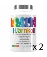 Elexir Pharma "Hjärnkoll" 2-pack (2x180 capsules) - Swedish Supplement - $78.00