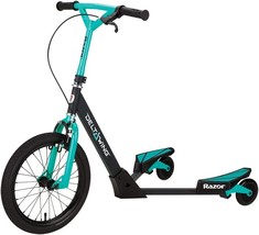 One Size Razor Deltawing Scooter In Black And Mint. - $157.98