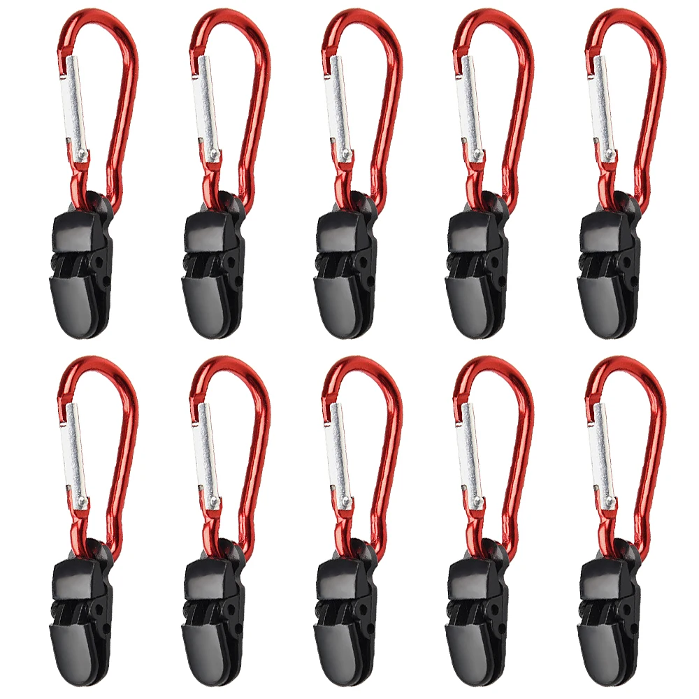 Sporting 10/20pcs Tarp Awning Clamp Clips Tent Snaps Hangers Camping Tent Tighte - £23.62 GBP