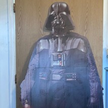 Official 2007 Star Wars Darth Vader Life Size 6ft 3in Cardboard Cut Out - £139.36 GBP