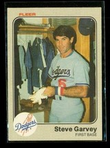 Vintage 1983 FLEER Baseball Trading Card #206 STEVE GARVEY Los Angeles Dodgers - £7.53 GBP