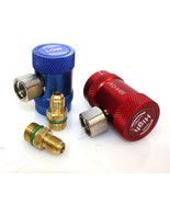 R1234YF AC High Low Quick Connector Adapter Coupler For Jaguar Land Rove... - $35.49 CAD