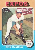 1975 Topps Mini Don DeMola 391 Expos VG - £0.79 GBP