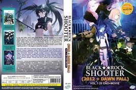Anime Dvd~English Dubbed~Black Rock Shooter 2012+Dawn Fall(1-20End+Movie)GIFT - £16.79 GBP