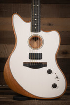 Fender American Acoustasonic Jazzmaster Ebony FB, Arctic White, - £1,333.82 GBP