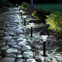 10 Pack Solar Lights Outdoor Waterproof New Upgraded Solar Lights for Outside So - £45.50 GBP