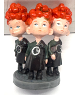Disney Brave TRIPLET BOYS Rare Pvc Cake Topper Figure - $145.53 MXN