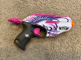 Nerf Dart Gun Rebelle Pink/White/Purple Single Shot Blaster **No Darts** 2013 - £11.71 GBP