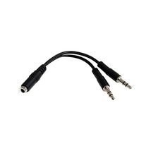 StarTech.com 3.5mm 4 Position to 2x 3 Position 3.5mm Headset Splitter Ad... - $20.00